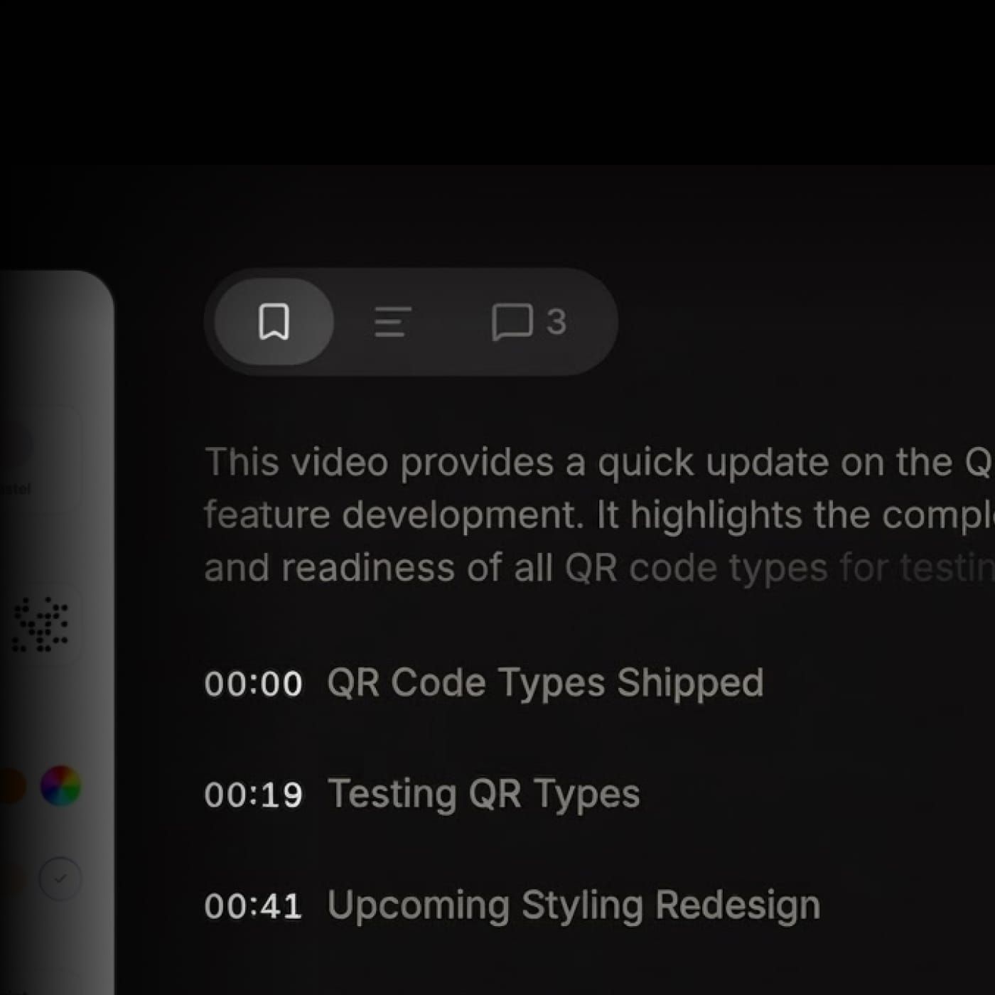 A summary generated on a just-finished Supercut recording